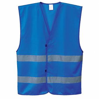 Kamizelka z taśmami  ostrzegawczymi  F474