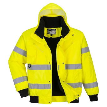 Kurtka ostrzegawcza Bomber 3w1 C467