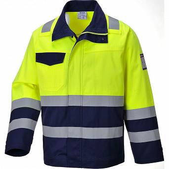 Bluza  niepalna ,antystatyczna ostrzegawcza dwukolorowa MV25