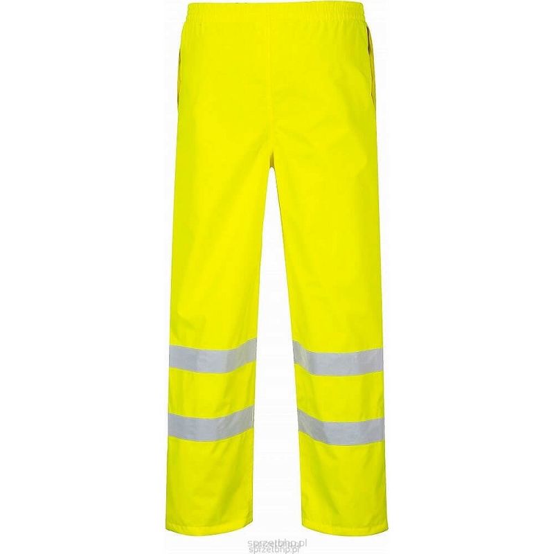 Spodnie ostrzegawcze s487 -żółte 