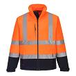 Dwukolorowy Softshell ostrzegawczy S425 