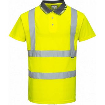 Koszulka polo ostrzegawcza  S477 