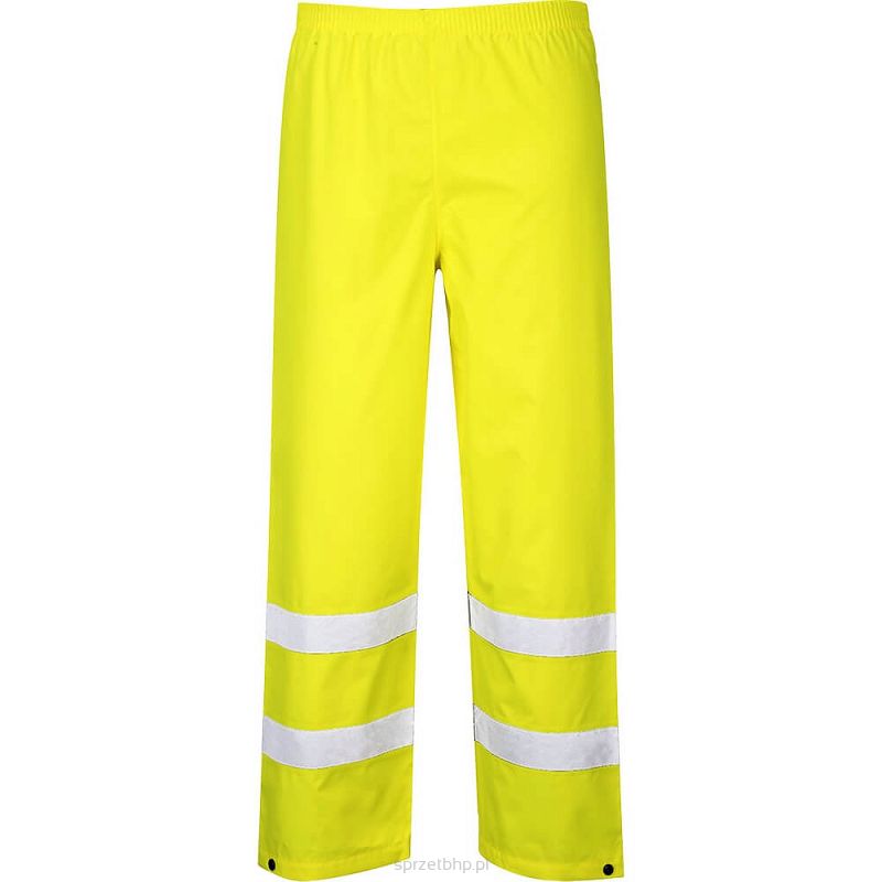 Spodnie ostrzegawcze S480- żółte