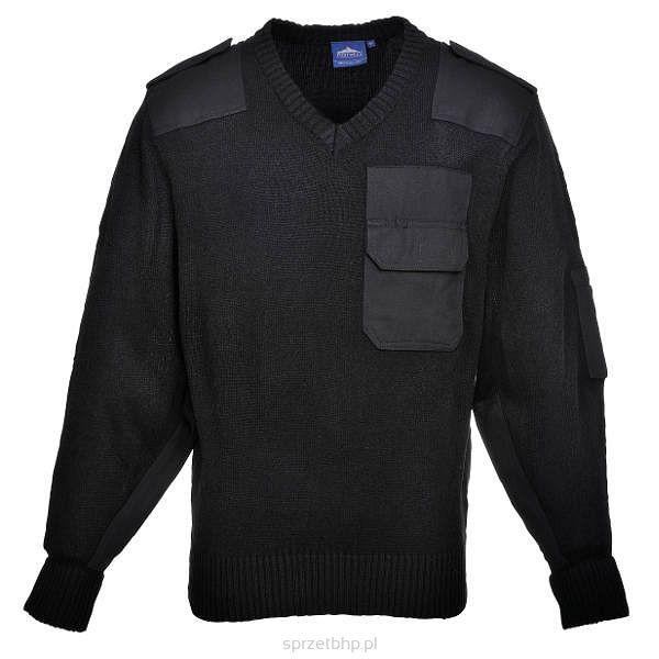 Sweter dla ochrony - czarny 
