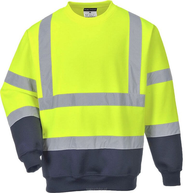 Bluza ostrzegawcza dwukolorowa B306