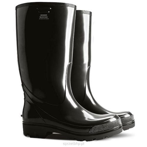 czarne buty gumowe do pracy